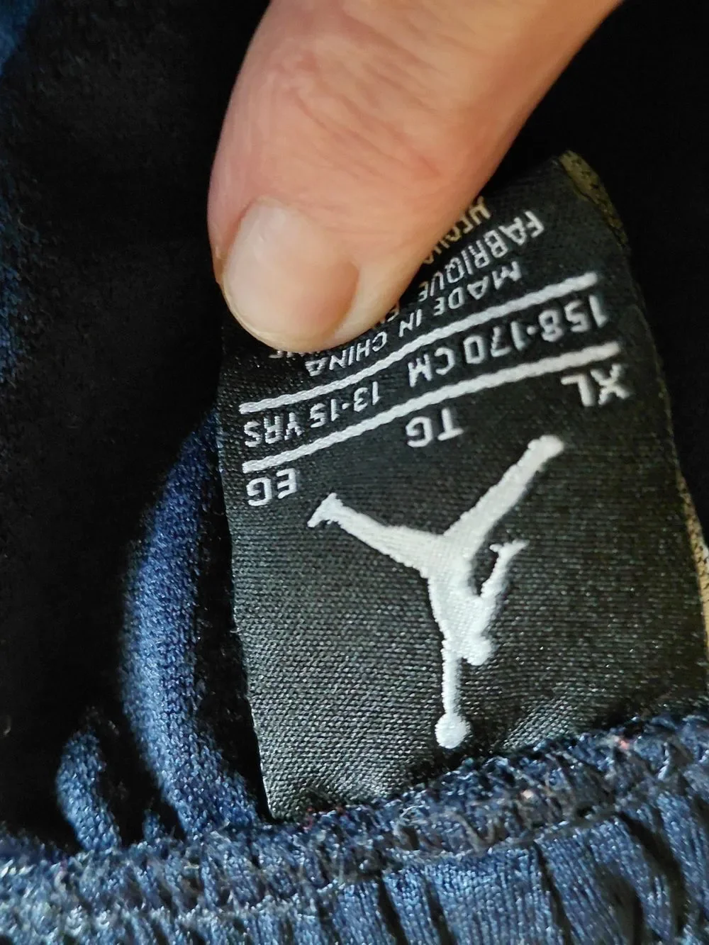 Jordan Boy's Navy Athletic Basketball Shorts